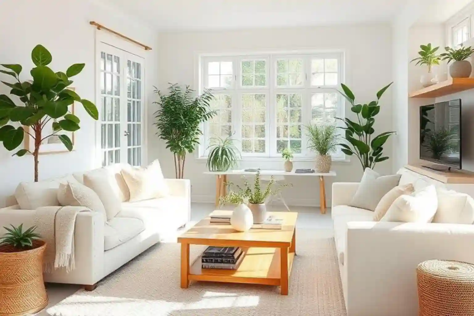 Cómo usar el color blanco en la decoración sin que tu casa parezca fría