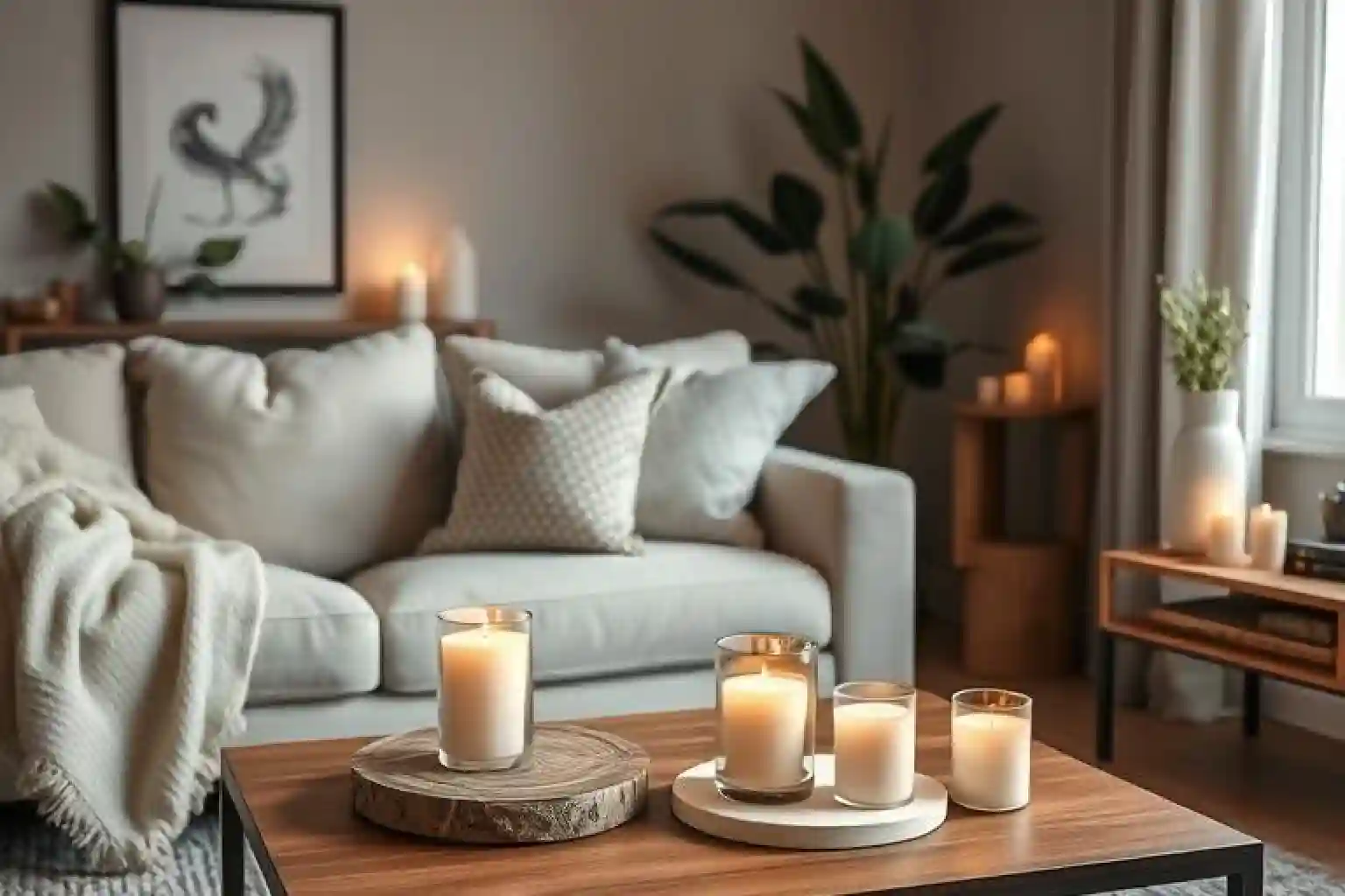 Cómo decorar con velas para lograr ambientes cálidos y elegantes